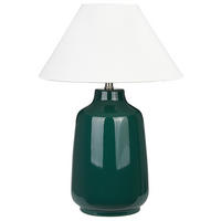 TISCHLAMPE Careta 40/40/57 cm - Grün, Keramik (40/21/57cm) - Beliani