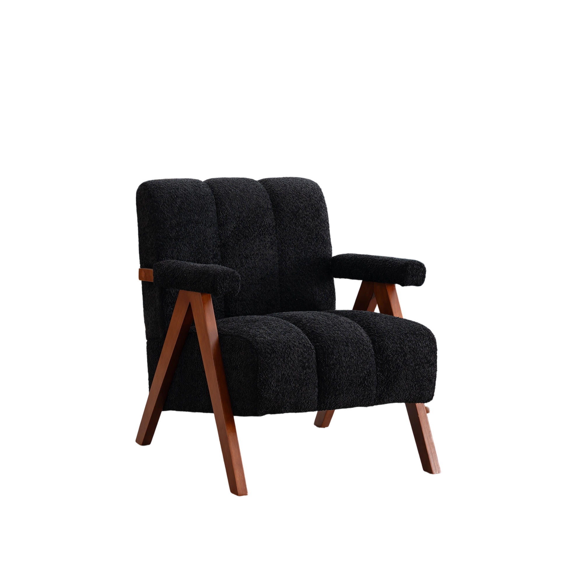 ComfortXL Sessel Schwarz 68.5x77x77 cm