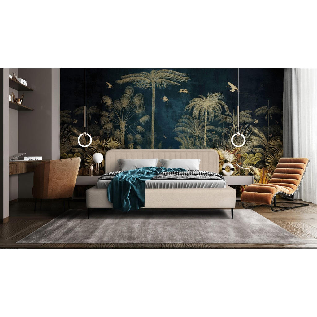 Thumbnail - Fun Möbel Polsterbett, Beige, Textil, 180x200 cm, Schlafzimmer, Betten, Polsterbetten