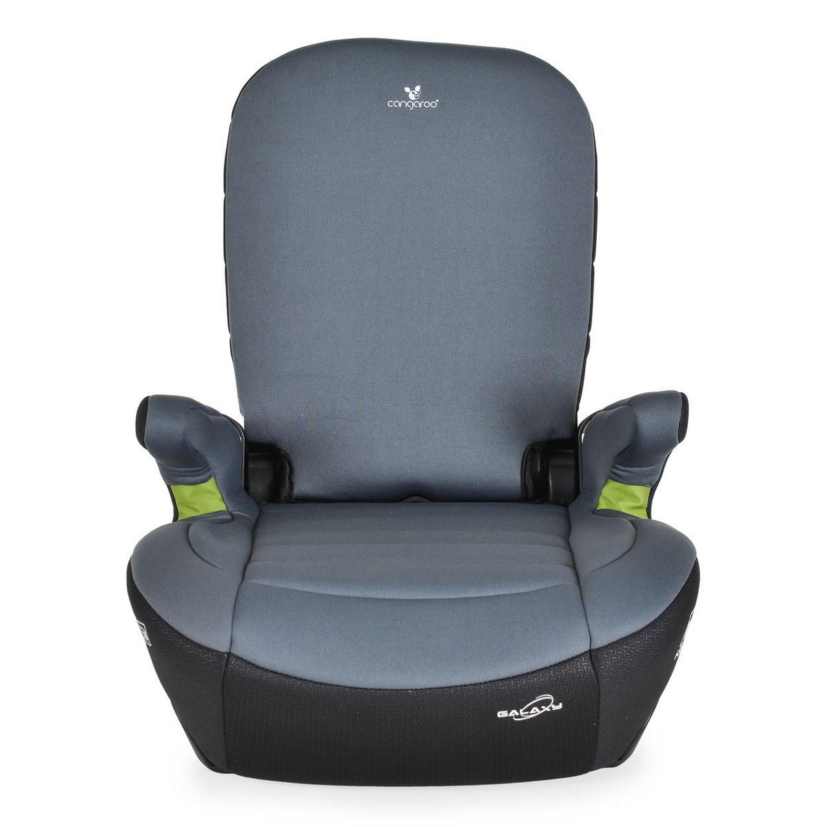 KINDERSITZ Galaxy i-Size dunkelgrau (125-150cm) Gruppe 3, Isofix, Rückenlehne - Grau, Textil (43/48/42cm) - Cangaroo