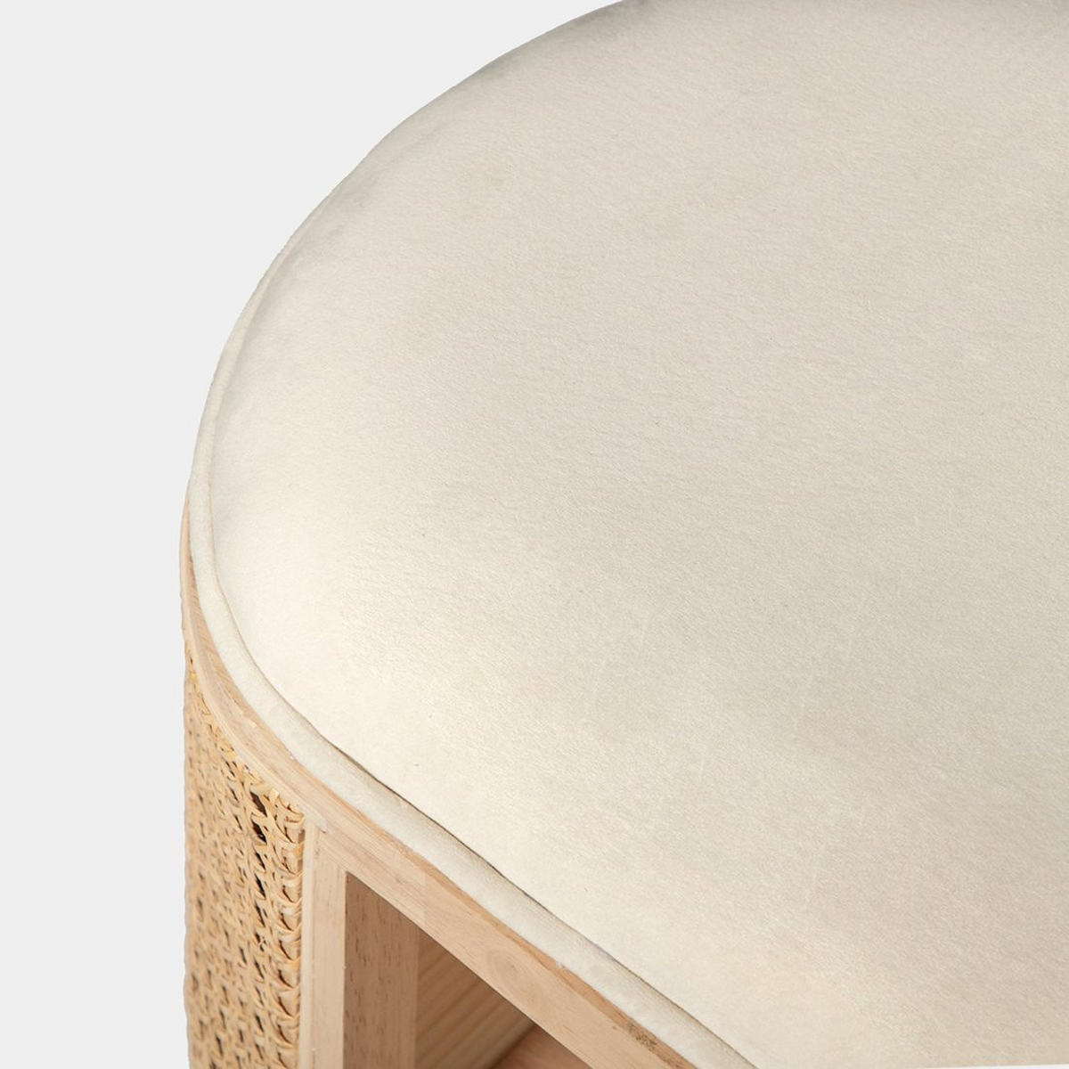 BETTENDE Chela Natürlich 90 cm x 47 cm - Naturfarben, Textil (90/47/35cm) - Klast Home