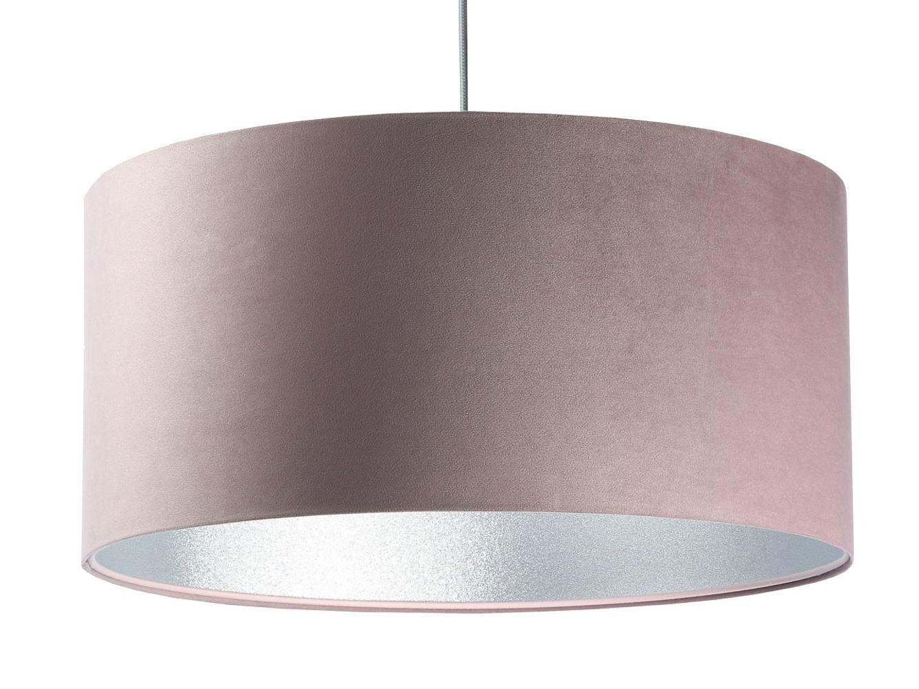 HÄNGELEUCHTE Rosa 50/25 cm - Pink/Silberfarben, Kunststoff (50/0.8/25cm) - ONZENO