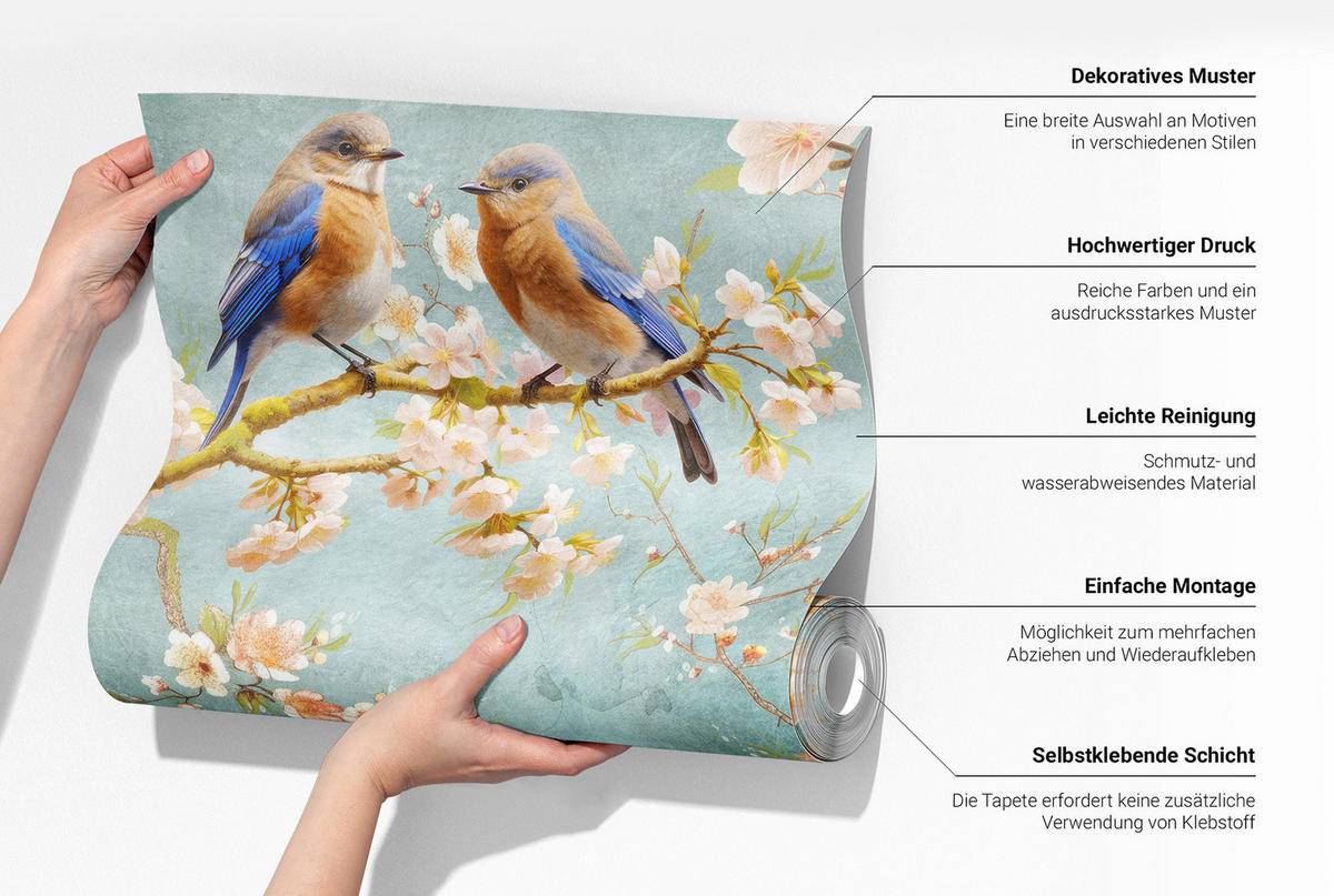 FOTOTAPETE 104x70 cm - Küstenherbst - Gelb, Textil (104/70cm) - Wallfluent