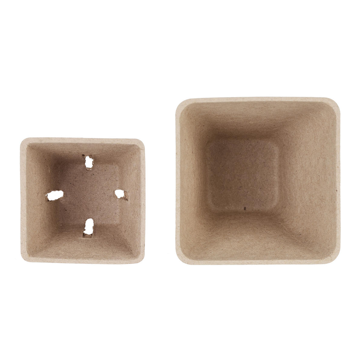 96XSAKSIJE za sadnice - višebojno, papir/plastika (8/8/8cm) - Relaxdays