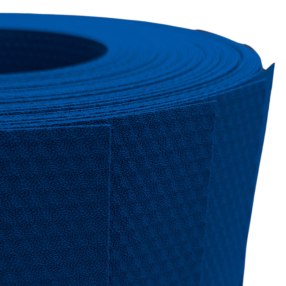 SICHTSCHUTZSTREIFEN Delux-P Einzelstreifen Wabenstruktur Enzianblau 10x 2,55m - Blau, Kunststoff (255/19cm) - ZAUN|ZU