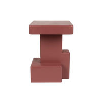 BEISTELLTISCH Blast - Rot - 35/35/50 cm - Rot, Holz (35/35/50cm)