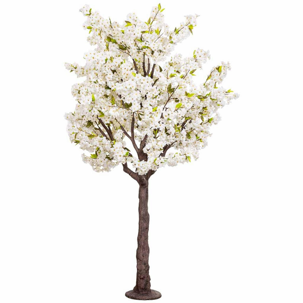 KIRSCHBAUMDEKORATION 140x140x250cm - Weiß, Kunststoff (140/250/140cm) - Wanderlust