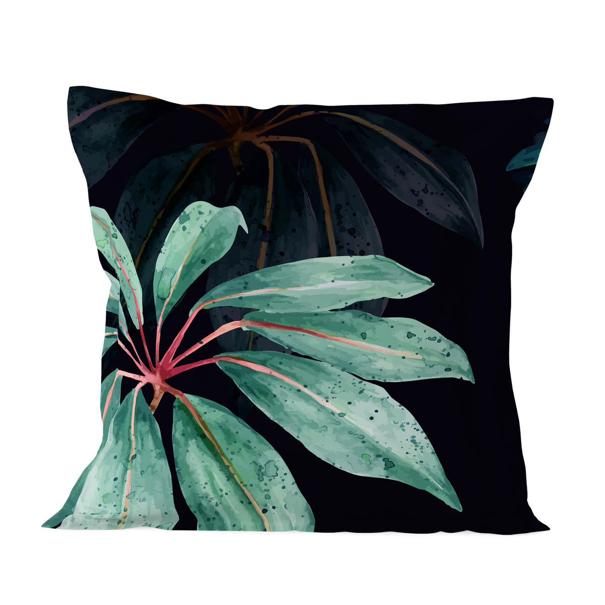 KISSENBEZUG ebony 60x60 cm mehrfarbig - Multicolor, Textil (60/60cm) - Happy Friday