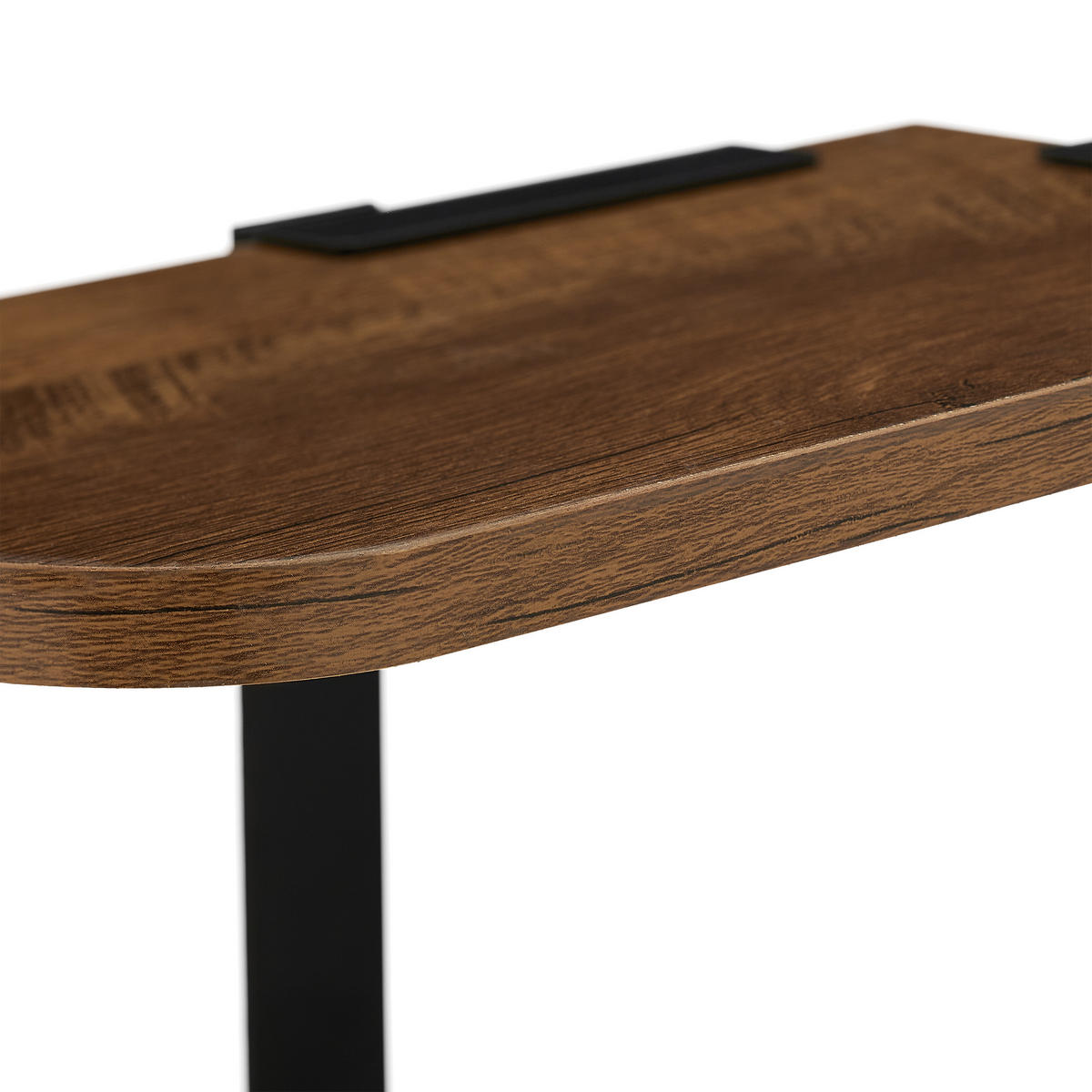 ECKREGAL - Braun, Holzwerkstoff/Metall (26.5/42.5/26.5cm) - Relaxdays