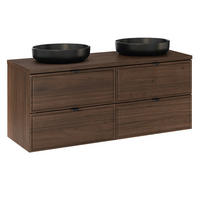 DOPPELWASCHTISCH 120cm Elias Holz - Braun, Holzwerkstoff (120/52.2/46cm) - Petits-meubles