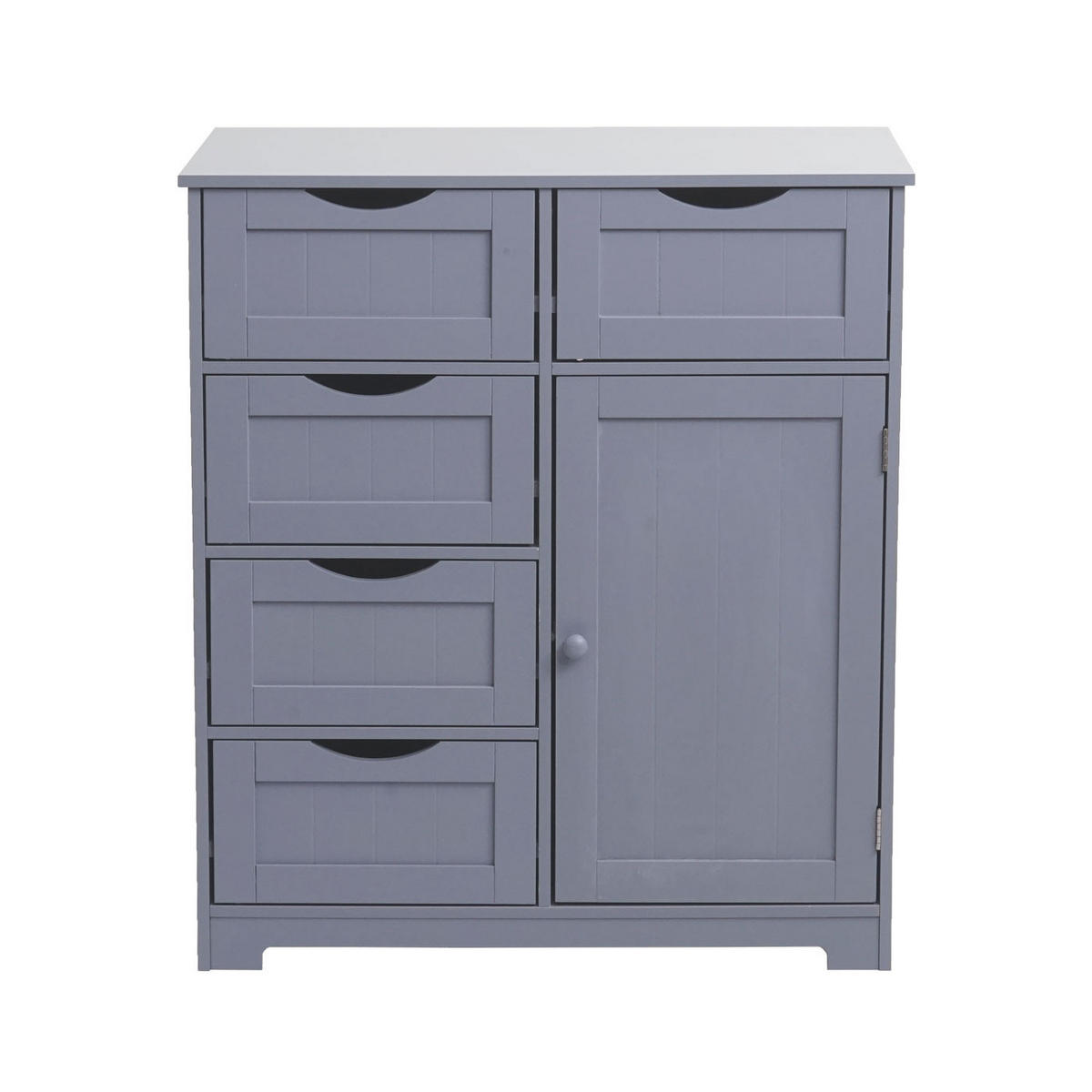KOMMODE Grau - Grau, Holzwerkstoff (70/80/35cm) - MCW