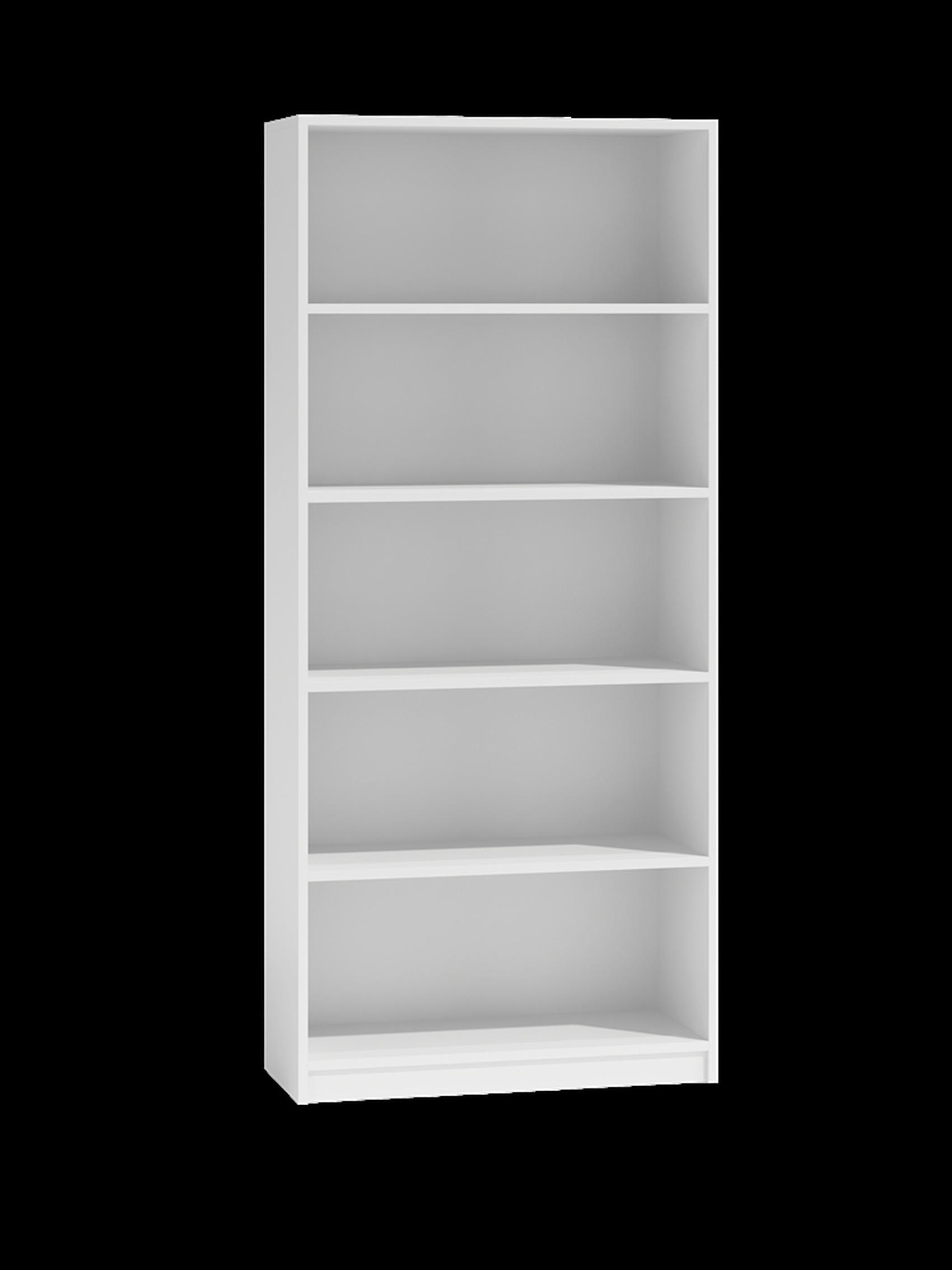 BOKHYLLOR Vit 60/182/30 - Vit, Träbaserade material (60/182/30cm) - RAUMHIRSCH FURNITURE