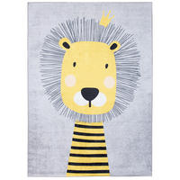 TEPPICH EMMA Grau 80/150 cm - Grau, Kunststoff (80/150cm) - Tapiso