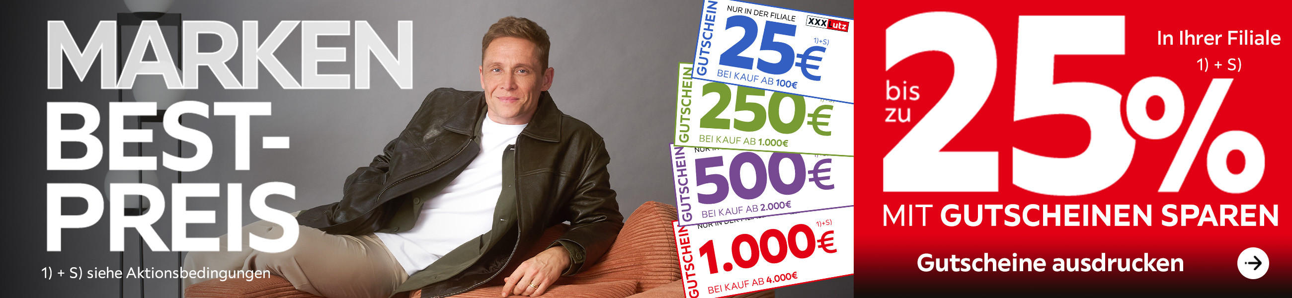 Marken zum Bestpreis - Bis zu 25% mit Gutscheinen sparen in Ihrer Filiale - Gutscheine ausdrucken