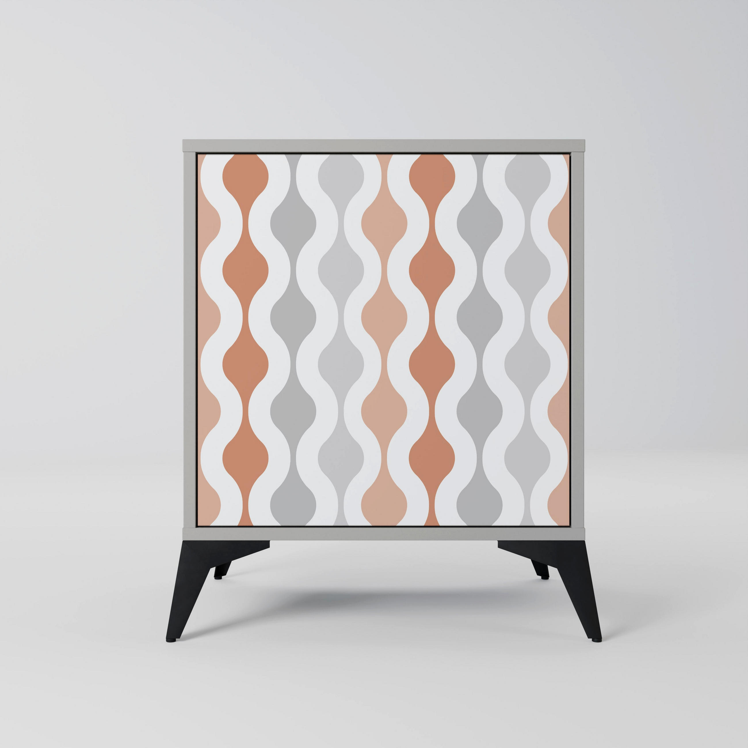 SpaceRebels Sideboard Grau 57.5x70.5x42 cm
