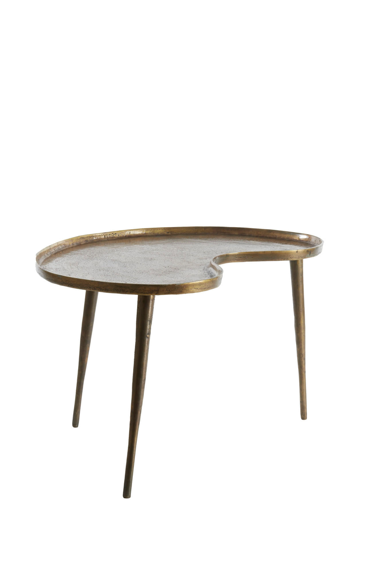 BEISTELLTISCH Lienz Bronze 67/49/41 cm - Bronzefarben, Metall (67/49/41cm) - Light & Living