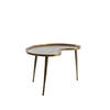BEISTELLTISCH Lienz Bronze 67/49/41 cm - Bronzefarben, Metall (67/49/41cm) - Light & Living