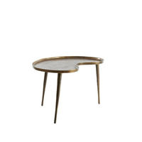 BEISTELLTISCH Lienz Bronze 67/49/41 cm - Bronzefarben, Metall (67/49/41cm) - Light & Living
