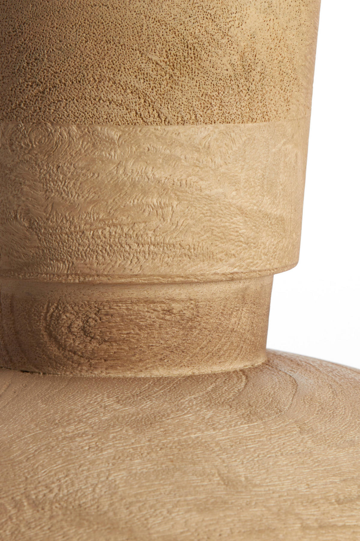 LAMPENFUSS Fiera Braun Ø31/31 cm - Hellbraun, Holz (31/31/31cm) - Light & Living