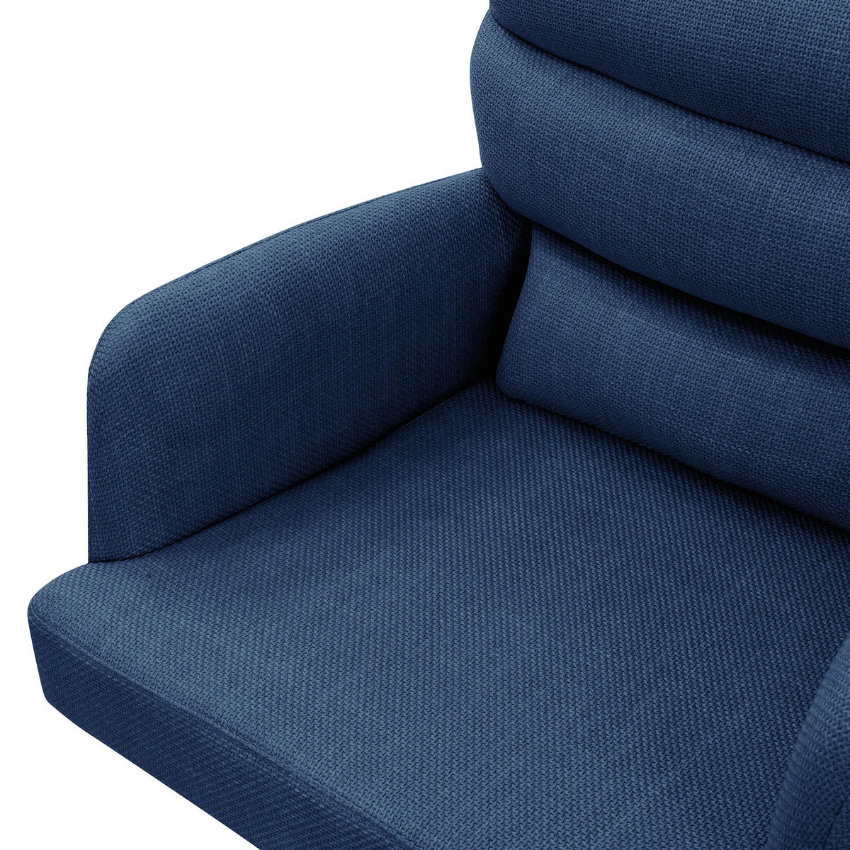 ESSZIMMERSTUHL 4er Set Dunkelblau - Dunkelblau, Metall (64/93/64.5cm) - ML-DESIGN