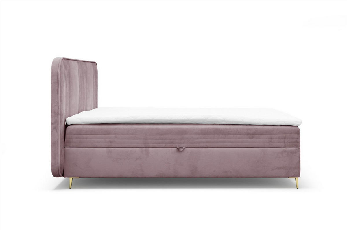 BOXBETT Alize - Altrosa, Holzwerkstoff/Textil (160/200cm) - Fun Möbel