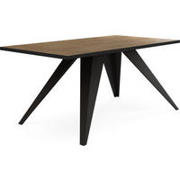 COUCHTISCH Vance rechteckig, Lefkas Eiche 120/60/48 cm - Alteiche/Schwarz, Holzwerkstoff/Metall (60/120/48cm) - WFL GROUP