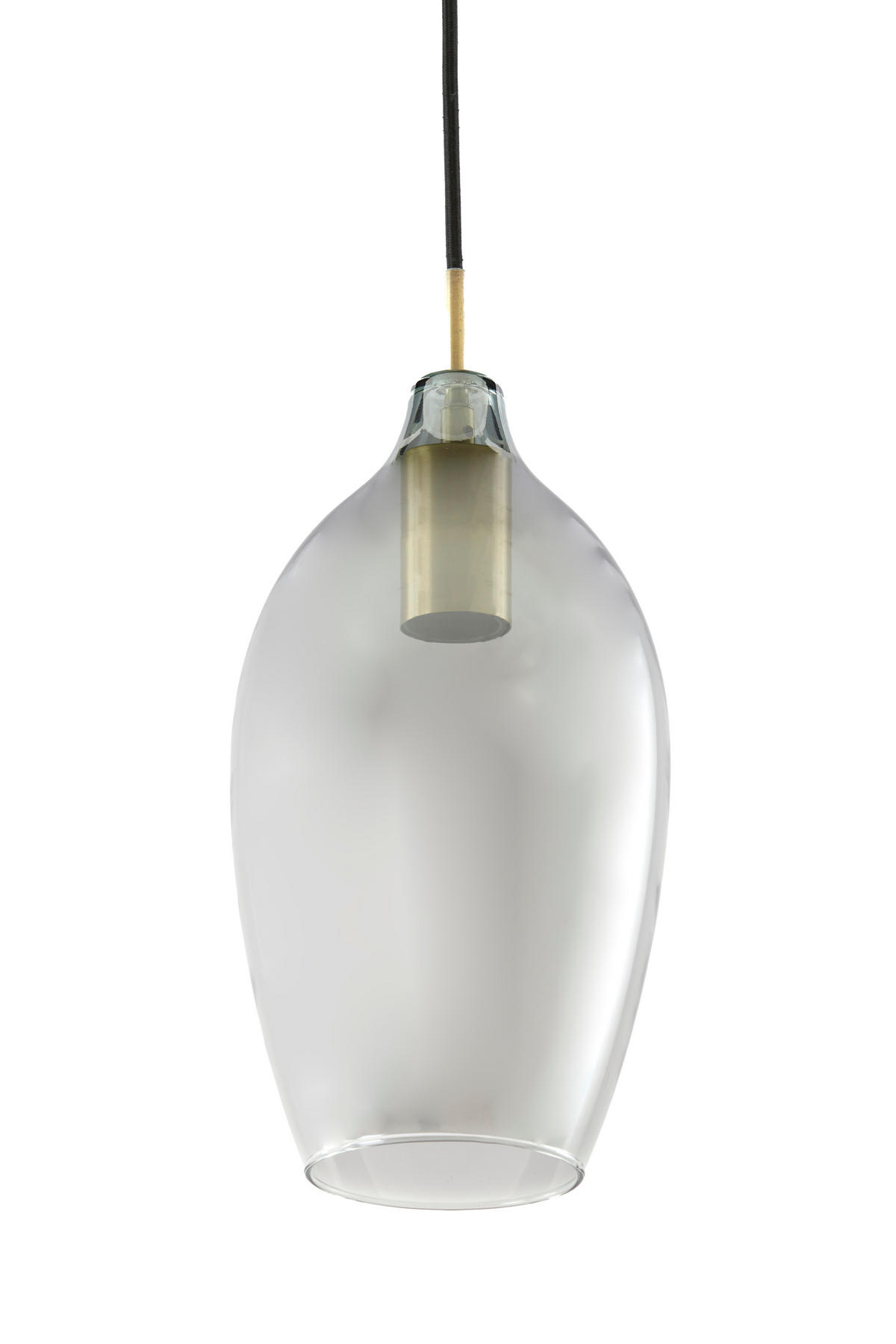 HÄNGELAMPE - Grau - 100/16.5/32 cm - Grau, Glas (100/16.5/32cm) - Light & Living