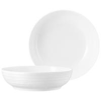 FOODBOWL Terra Weiß ø 25,5 cm 2er Set - Weiß, Keramik (25.5cm) - Seltmann Weiden