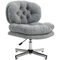 BÜROSTUHL Grau Polyester 65xx65x94 xm - Grau, Kunststoff (65/94/65cm) - DESIGN IN