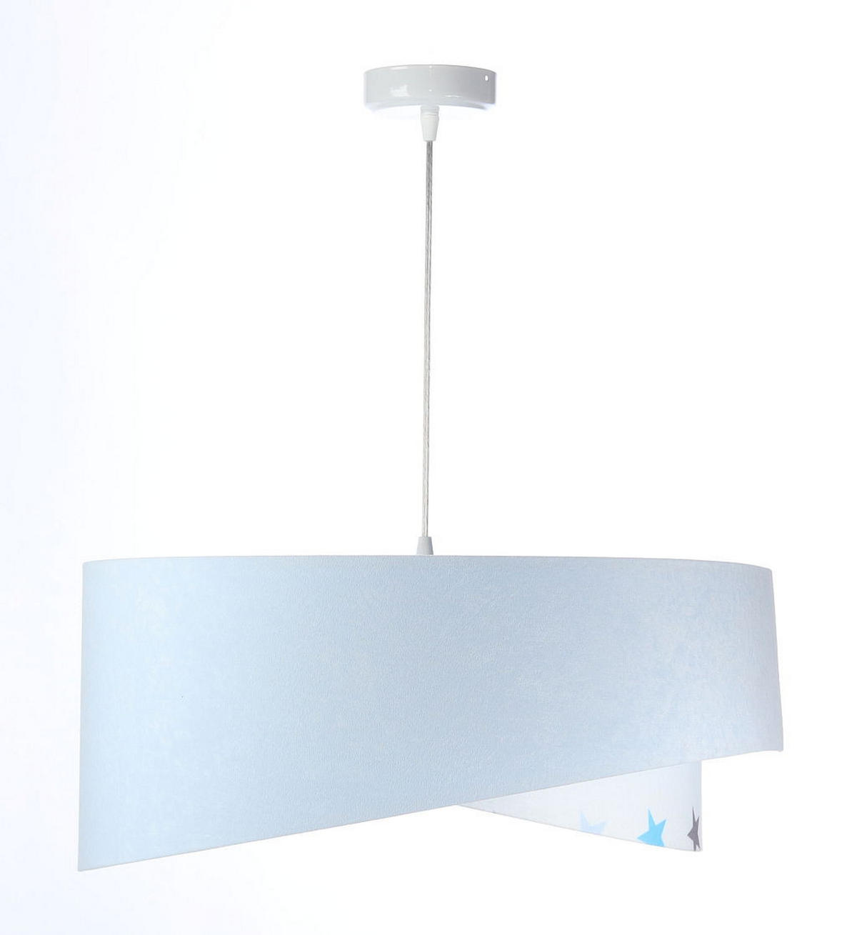 HÄNGELEUCHTE Blau 50/23 cm - Blau, Kunststoff (50/1/23cm) - ONZENO