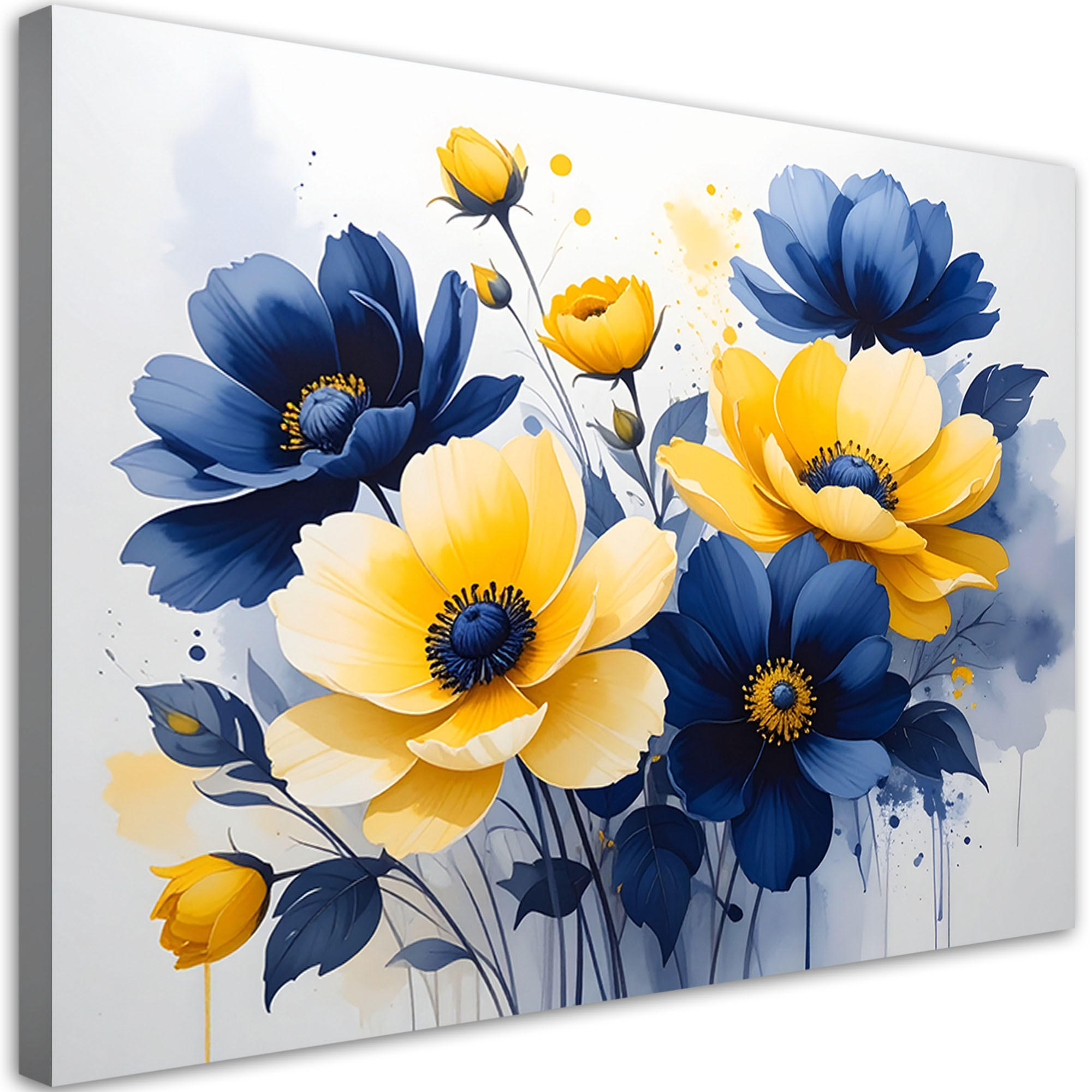 Feeby Leinwandbilder, Mehrfarbig 90x60 cm