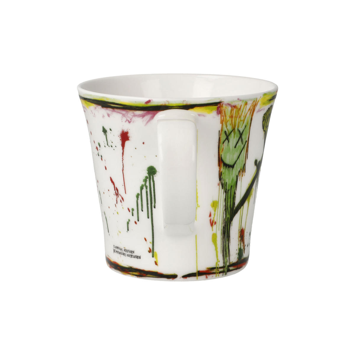 TEETASSE Frank Hummel - Gegenwind, Fine Bone China, Bunt, 350 ml - Multicolor, Keramik (0.35L) - Goebel