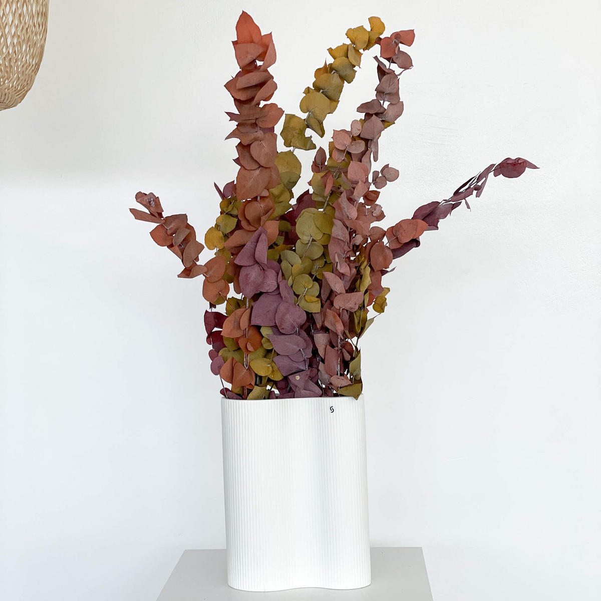 EUKALYPTUS Stuartiana - gelb / 60 - Orange, Naturmaterialien (75cm) - Lykke & You