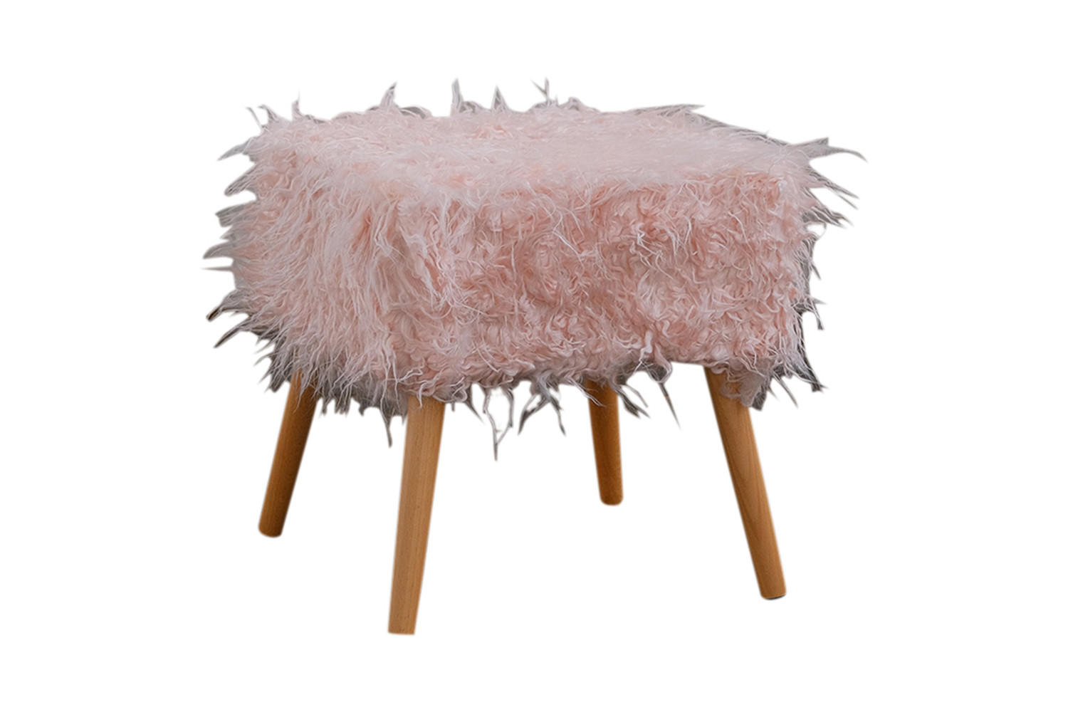 FELLHOCKER FYNN Pink - Pink/Rosa, Fell (42/45/42cm) - KAWOLA