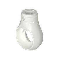 MARKISENÖSE Rund 10 mm Ral 9016 für Kugelhaken - Weiß, Kunststoff (1/5.2/5.2cm) - BAUHELD