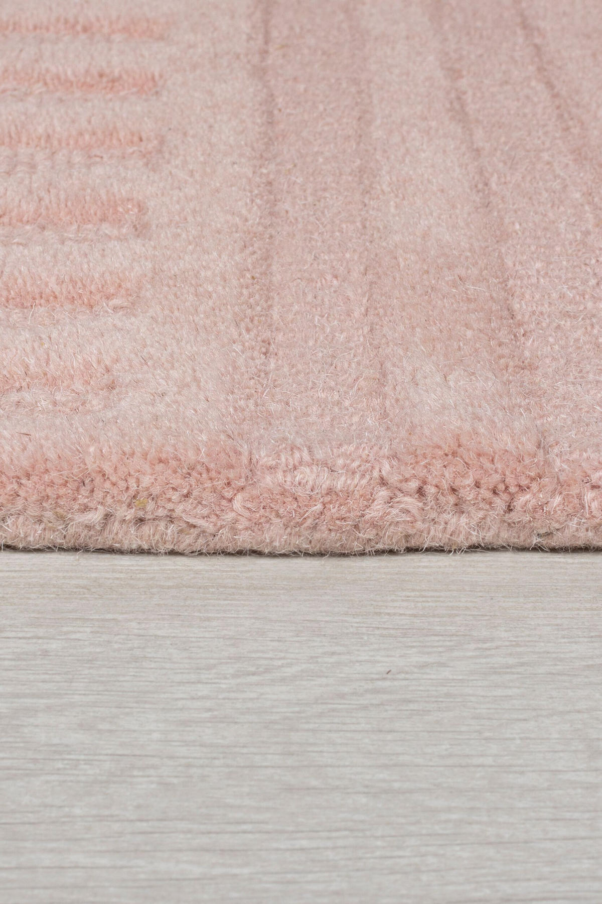 WOLLTEPPICH Pastell-Design, handgetuftet LEVEN BLAKE, Rosa 160x230 cm - Rosa, Textil (160/230cm) - KADIMA DESIGN