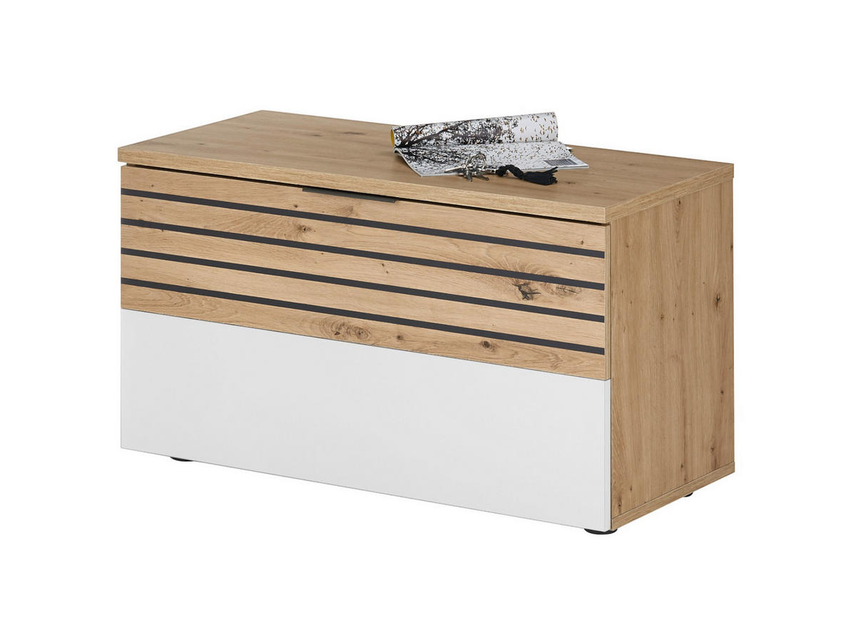 GARDEROBE 5-teilig in 290/200/38 cm - Weiß, Holz (290/200/38cm) - moebel dich auf