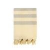 HAMAMTUCH mit Frottee-Fütterung Beige 90x160 340g/m² - Fidji Taupe - Beige, Textil (160/90cm) - LE COMPTOIR DE LA PLAGE