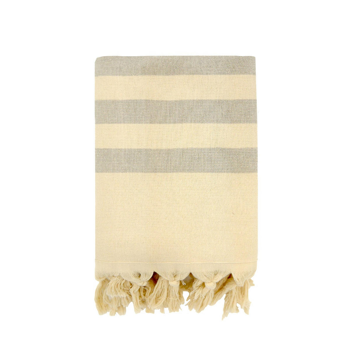 HAMAMTUCH mit Frottee-Fütterung Beige 90x160 340g/m² - Fidji Taupe - Beige, Textil (160/90cm) - LE COMPTOIR DE LA PLAGE