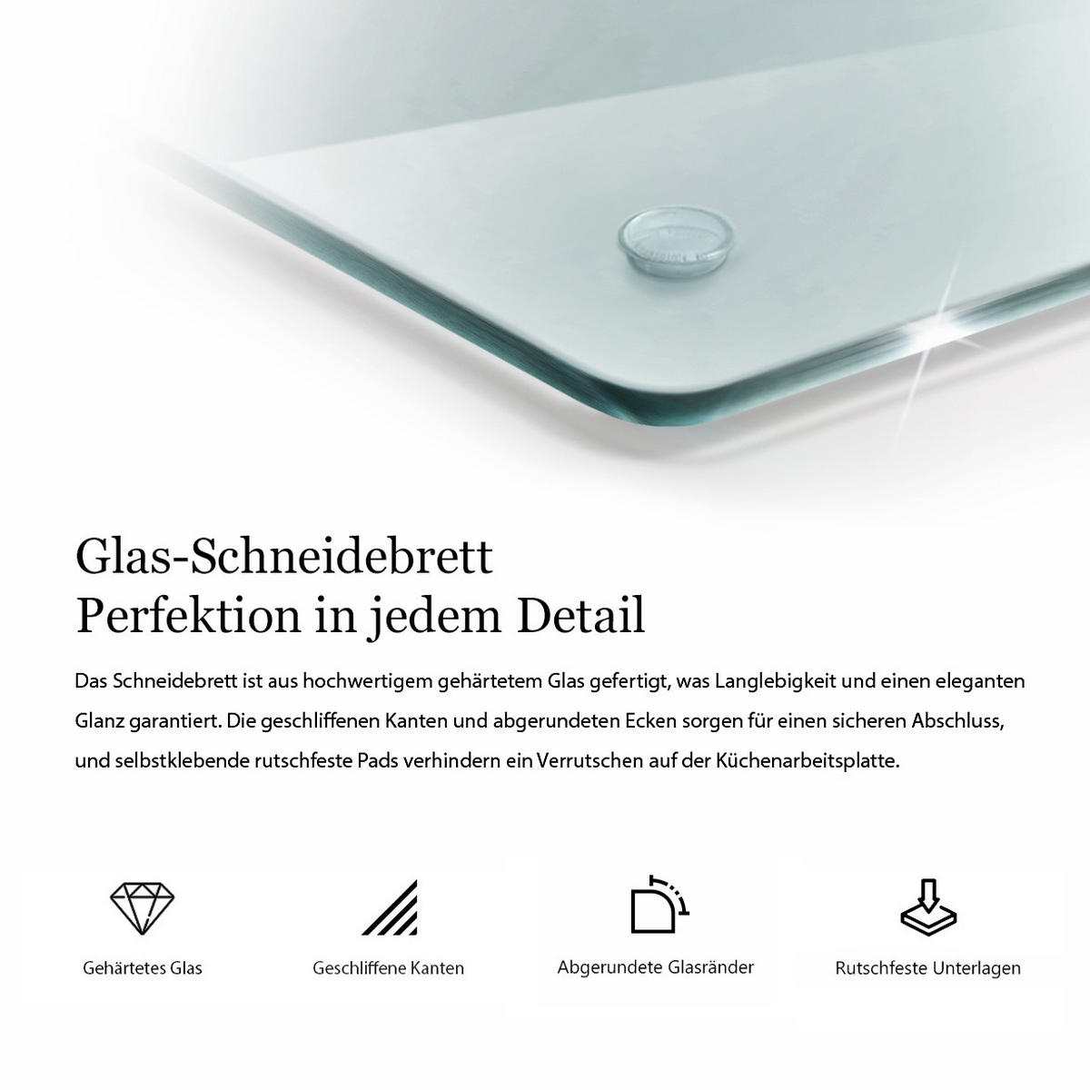 HERDABDECKPLATTE 40 cm Transparent Hexagon - Transparent, Glas (40/0.4/34.64cm) - TULUP