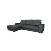 ECKSOFA Nevio In Scala - Dunkelgrau, Holzwerkstoff/Textil (312/202cm) - Fun Möbel