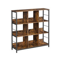BÜCHERREGAL BASSETERRE - Braun, Holzwerkstoff (100/103.1/30cm) - Hansiro