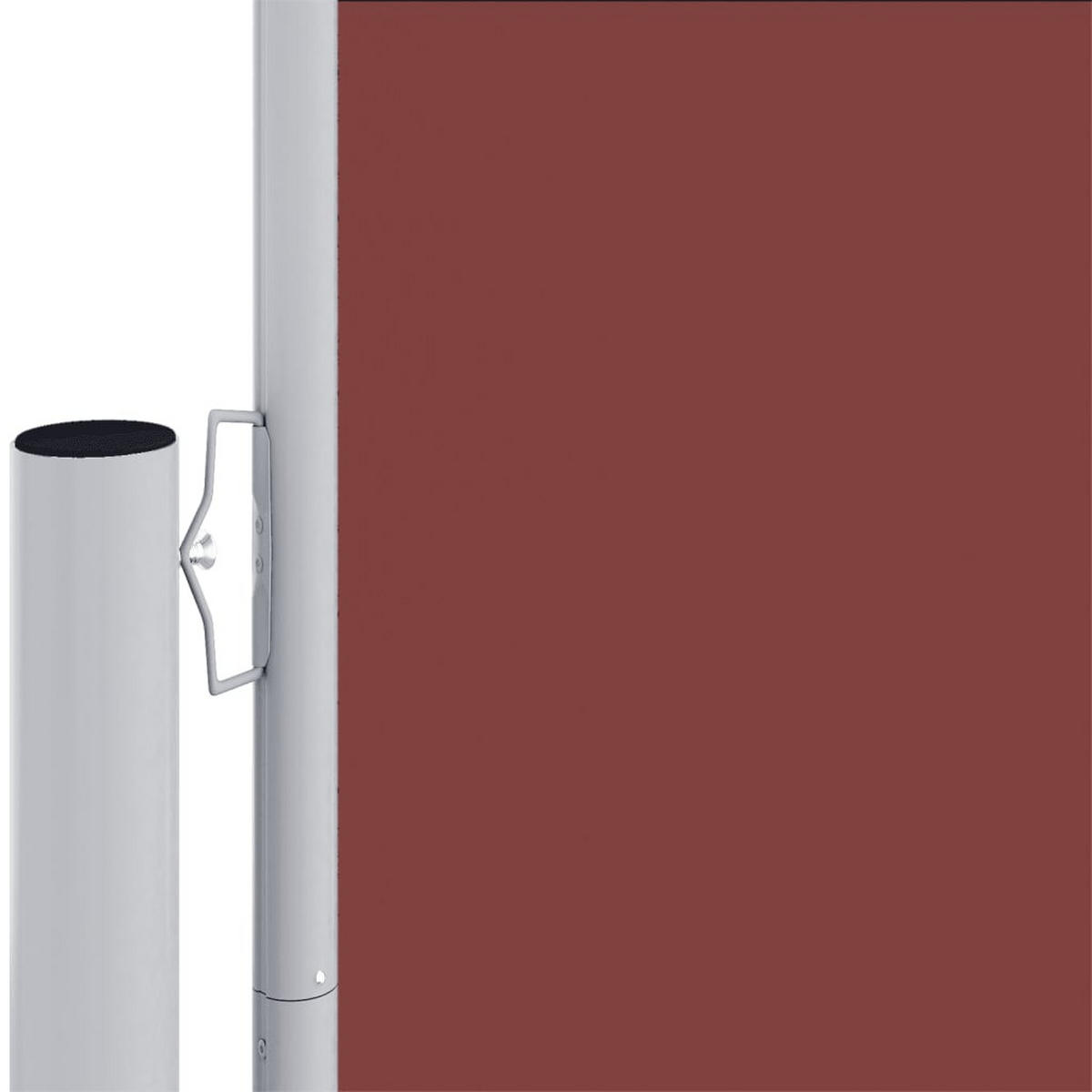 SEITENMARKISE Ausziehbar Braun 160x1000 cm - Braun, Textil (1000/160/1000cm) - furnicato