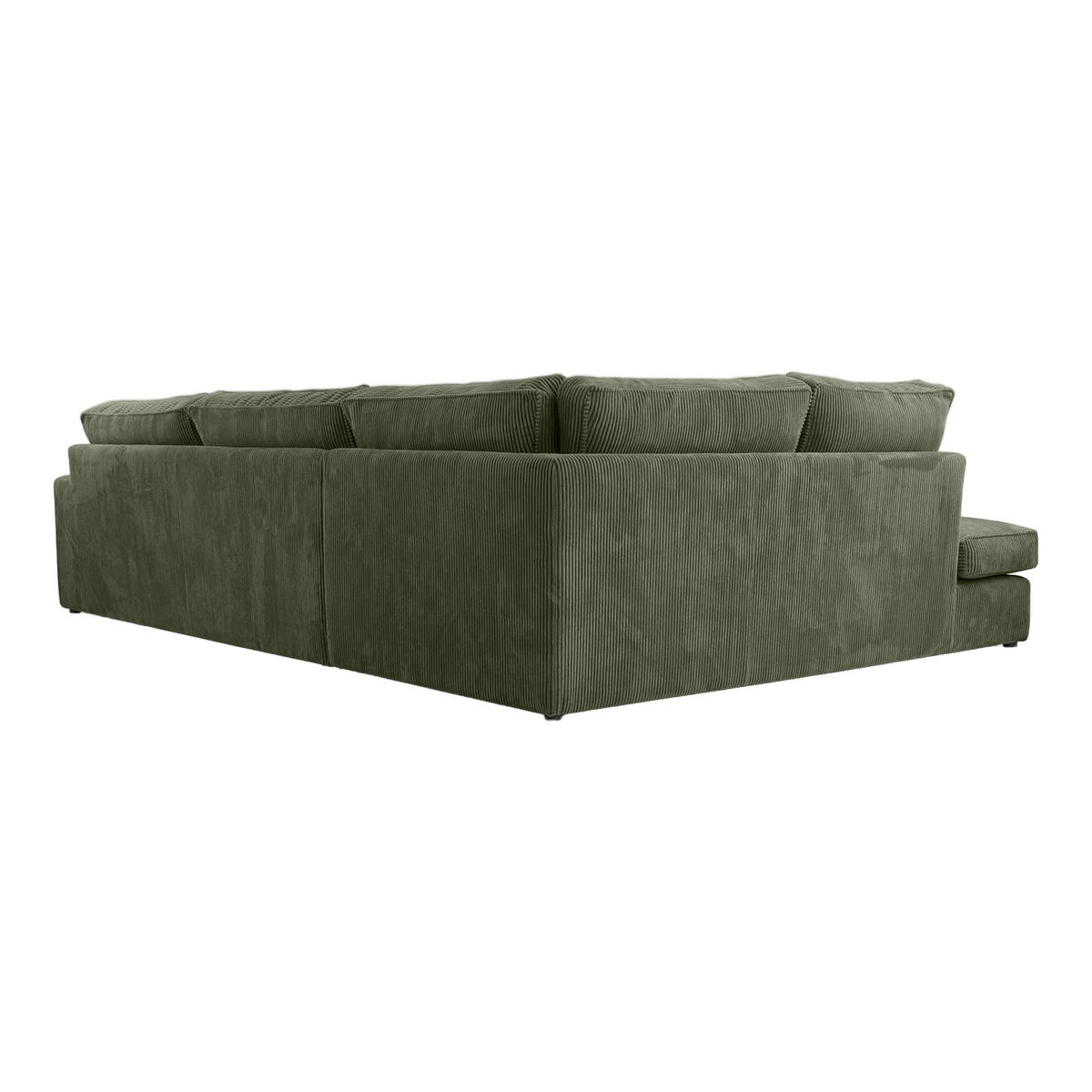 ECKSOFA CAMBO MINI Ohne Schlaffunktion, Grün - Grün, Textil (280/224cm) - Fedve