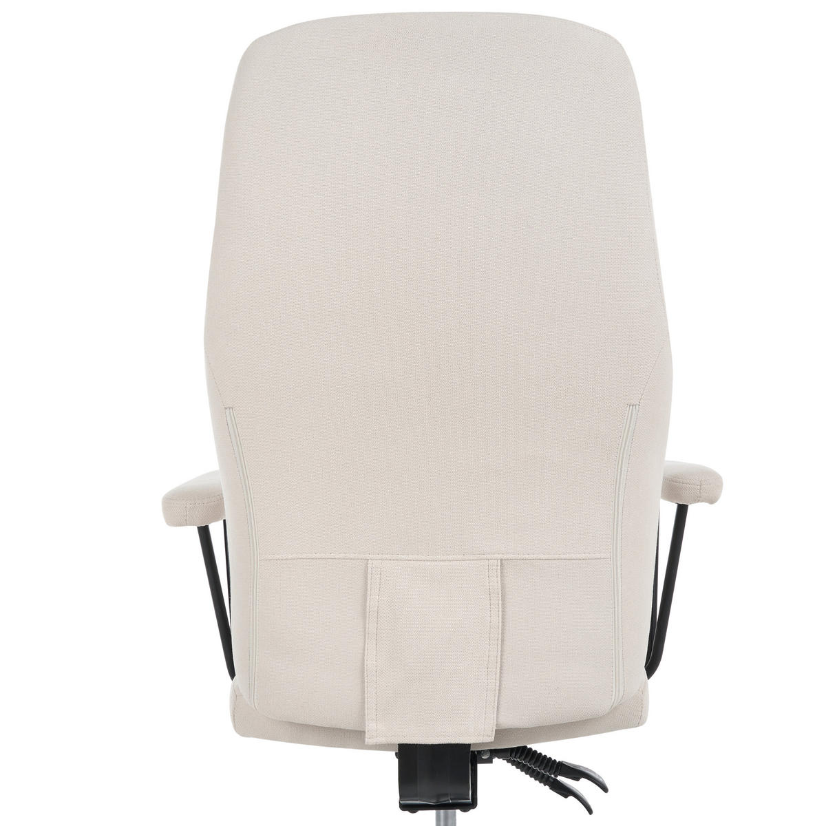 KANCELÁŘSKÁ ŽIDLE Látka Krémově bílá Melocush - krémová, textil (75/106/66cm) - Beliani