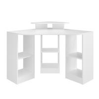 ECKSCHREIBTISCH Artur Weiß 94 x 94 cm - Weiß, Holzwerkstoff (94/94/84.4cm) - Vicco