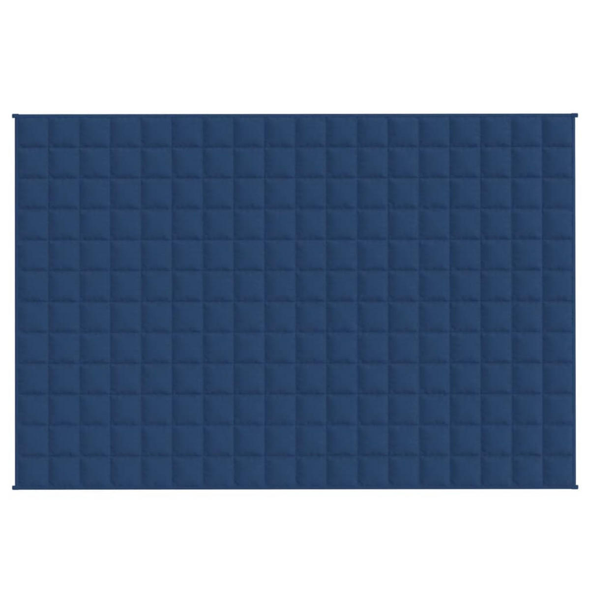 GEWICHTSDECKE Blau 135/200 Cm 10 Kg Stoff - Blau, Textil (135/200cm) - vidaXL