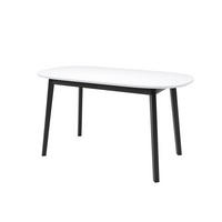 ESSTISCH VITO S Ausziehbar 150 - 190 / 80 x 77 cm - Schwarz/Weiß, Holz (150/80/77cm) - MASSENO
