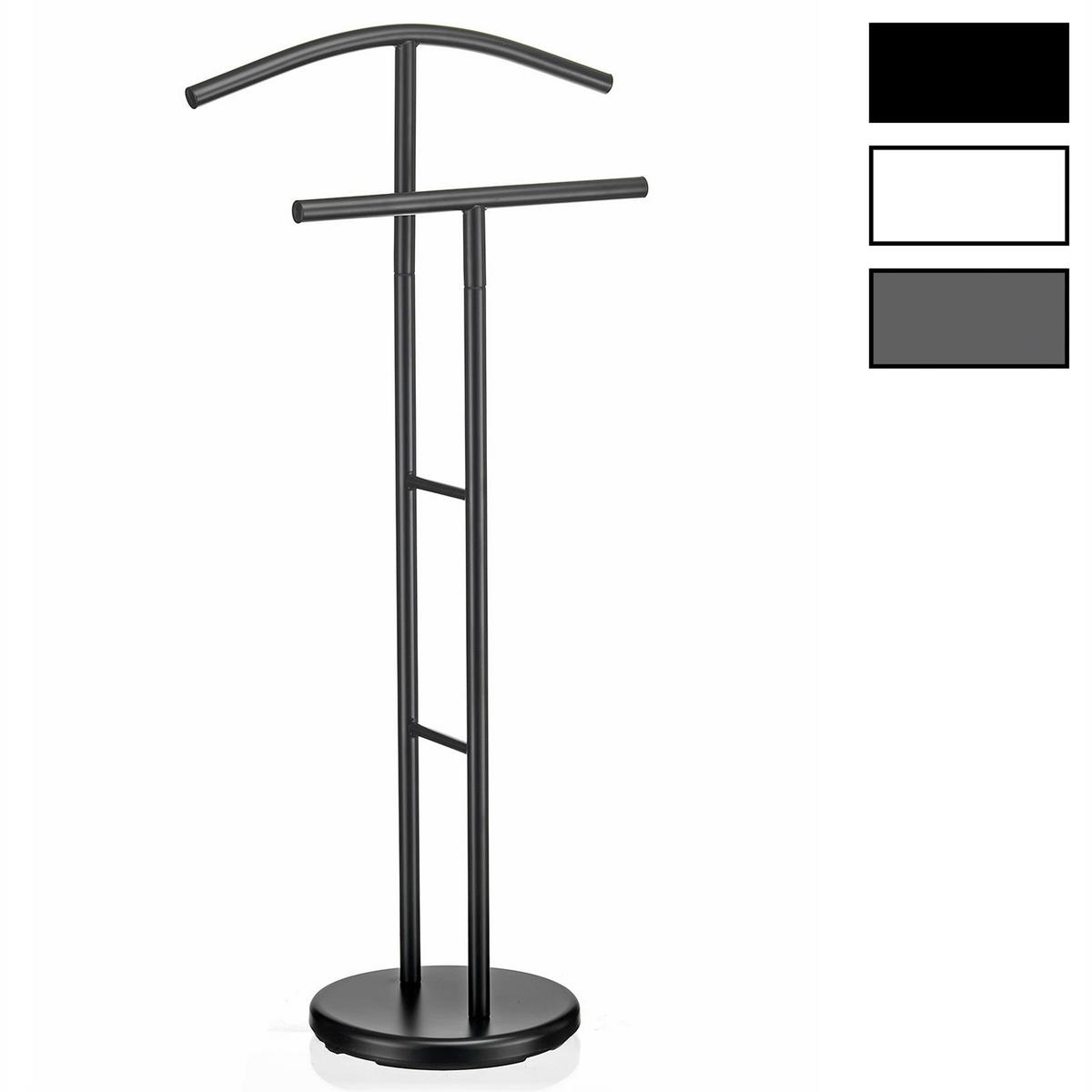 HERRENDIENER LAURENZ - Schwarz, Metall (48/105/29cm) - IDIMEX
