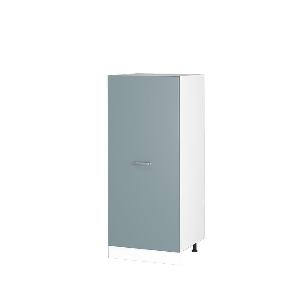 HOCHSCHRANK R-Line Blau-Grau 60 cm - Blaugrau/Weiß, Holzwerkstoff (60/143/57cm) - Vicco